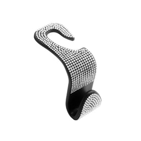 Creative Bling Rhinestone Car Seat Headrest Hook Backseat Hanger Bag Holder Special Bag Parts & Accessories