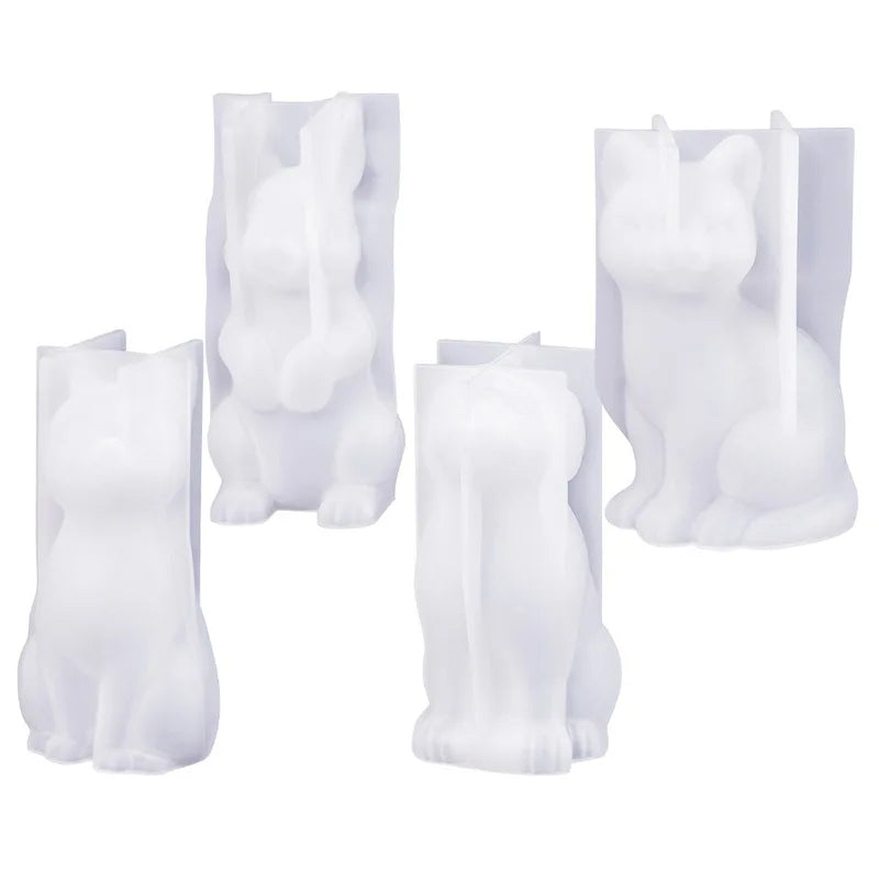 DIY Crystal Dropping Gel Red Wine Bottle Stopper Mold Crown Cat Claw Rabbit Diamond Jewelry Set Table Silicone Mold