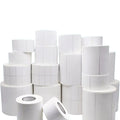 Custom Matte White PP Synthetic Paper Product Inkjet Label Color Printing for Industrial Use in Cosmetics