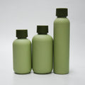 Large Capacity Square HDPE Plastic Bottles 200ml/300ml/500ml Pressed Shampoo & Body Wash Lotion Use with Pump Sprayer