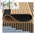 KASARO High Density 3d Wall Decorative Natural Wood Fireproof Flexible Wood Acoustic Panels for Living Room