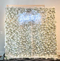 Artificial White Rose Wedding Decoration Party Backdrop Props Artificial Flower Wall