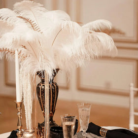 Nature Wholesale Colored 16-32 Inch Ostrich Wing Plume Feathers for Wedding Party Centerpieces Home Carnival Decors DIY Crafts