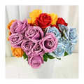 Wedding Flower FengYU 7 Head Classic Rose Flower Artificial Flowers Decorative