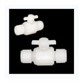 Online Shop Best Seller Double Union Cock White Plastic PP PVDF Ball Valve Manual Power Chemical Resistance