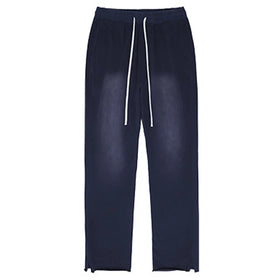 Men Winter Pant Oversize Wide Leg Jeans Men Streetwear Vintage Washed Acid Washed Sweat Pants for Men New Styles 2023