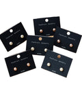 Minimalist Jewelry 925 Silver Freshwater Pearl Earrings Women Stud
