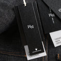 Manufacturer Direct Sales Thick Matte White Hang Tag Swing Paper Label Recycled Embossed Design for Luxury Clothing Bags Shoes
