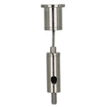 Suspension Kit for Signage Featuring Ceiling Attachment and M4 Screw for Light Lifters