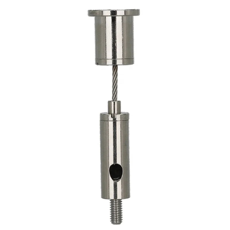 Suspension Kit for Signage Featuring Ceiling Attachment and M4 Screw for Light Lifters