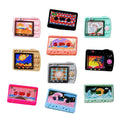 Bulk Stock Wholesale Price Print Craft Cassette Tape Camera Design Flatback Resin Charms