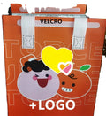 Aluminum Foil Custom Cooler Bag PP Non-Woven Insulated Disposable Thermal Takeaway Bag Self-Adhesive cool/hot Picnic Food drinks