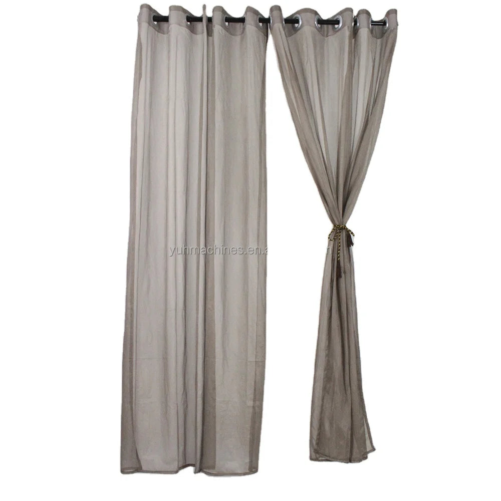 EMF Radiation Shielding Block  Mesh Curtain Features EMF Protection Equipped with High-quality Stainless Steel Roman Rings