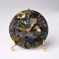 Hot Sale Crystal Craft Natural Crystal Clock for Home Decor
