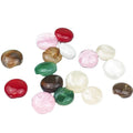 Fenxinju Multicolor Shirt Resin Buttons Fashion Momen Suit Windbreaker Sweater Round Bun Shape Plastic Garment Button