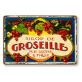 Factory Supply Vintage Metal Tin Sign 20x30cm Retro Tin Plate Durable Uv Printing Decoration