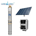 Bomba Sumergible Motobomba Pompe Immerge 72 V 1Hp 95 M Submers Solar Submersible Pump Complete With Panels for Water Supply