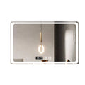 Contemporary Electronic Miroir Anti Fog Led Smart Mirror Bathroom square Frameless Mirrors Manufacturers