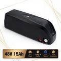 DE Stock 48V15Ah Premium Lithium Battery for Fat Tire & Mountain E-Bike 3000mAh Cells & 30A BMS with 2A XT60 Interface