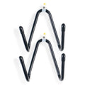 2pcs Skateboard Longboard Wall Hanger Storage Mount Rack Hanging Hook with 8kg Load