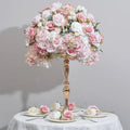 European Wedding Table Flower Ball Wedding Stage Exhibition Hall Shopping Mall Window Display Simulated Embroidery Ball Roses