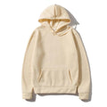 Fitspi Hoodies Sweatshirts Men Woman Solid Color Red Black Gray Autumn Winter Fleece Hip Hop Hoody Male Brand Casual Tops