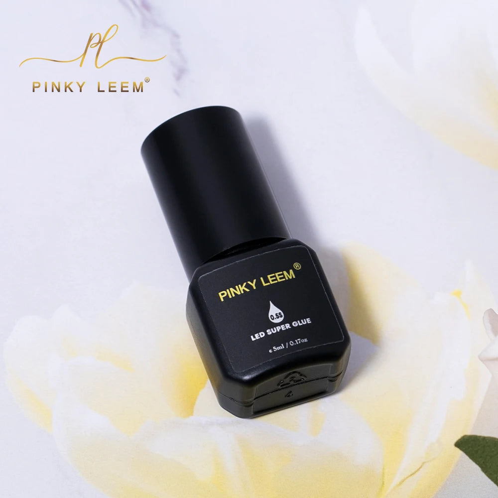 Pinky leem New Product Private Label UV Lash Glue LED Light Fast Drying Waterproof UV Glue Lash Extension Glue
