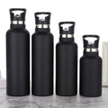 Personalized Custom Logo Double Wall Water Bottle Standard Mouth Vacuum Insulated Drink Sport Stainless Steel Water Bottle