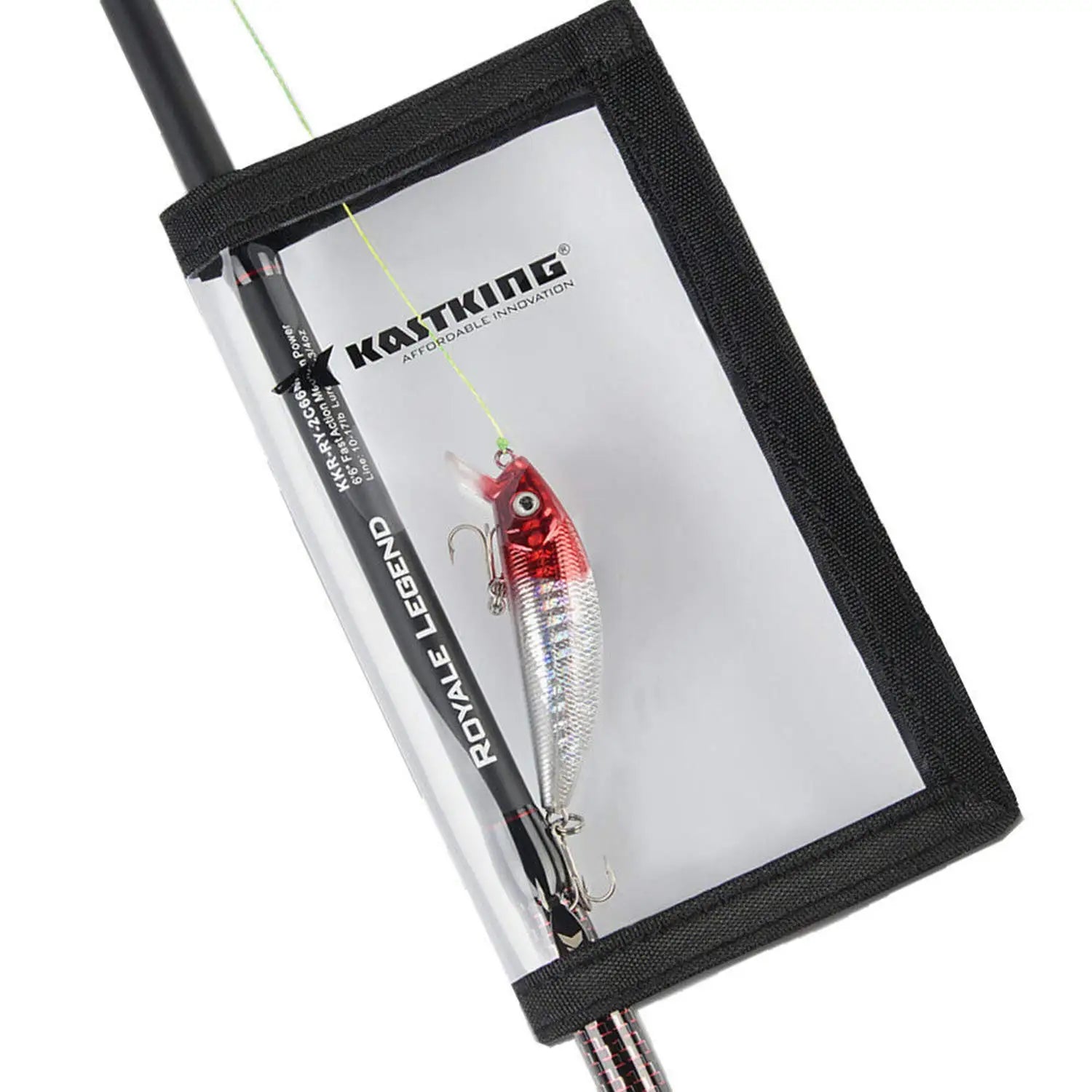Customized Transparent PVC Lure Wraps Keeps Fishing Safe Easily See Lures Fishing Hook Covers Other Fishing Products