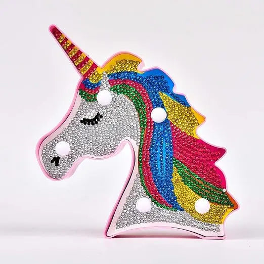 Wholesale R-ZXD001-095 Heart-Shaped Diamond Painting Lamp 3D DIY Night Light Decorative Christmas Figurine & Toy