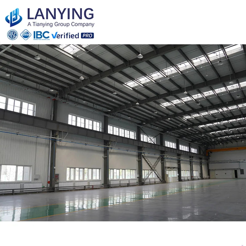 Industrial Wide Span Prefabricated Steel Building Cold Storage Warehouse Workshop Cold Storage Construction Metal Structure