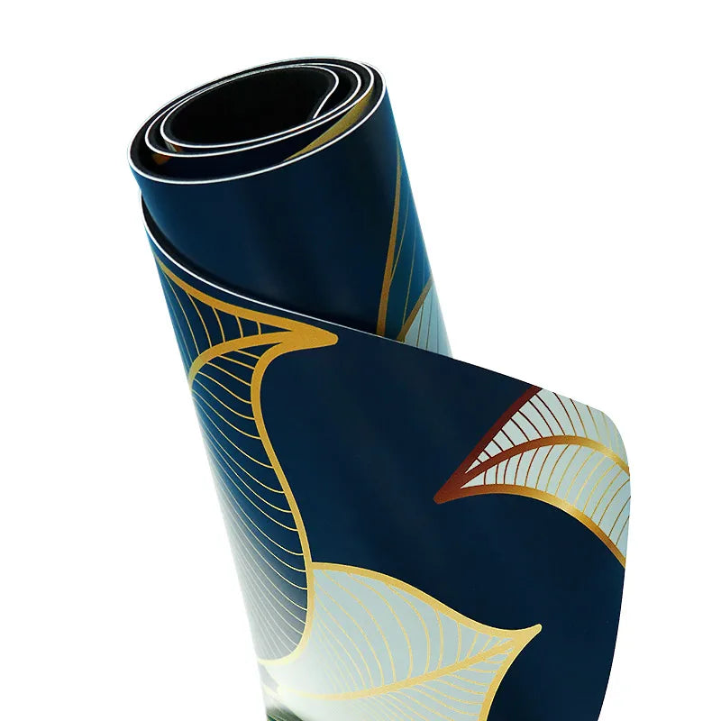OEM Private Label PU Polyurethane Natural Rubber Yoga Mat Exercise Mat 3mm 4mm 5mm