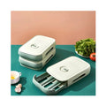 Refrigerator Drawer Type Square Plastic Egg Storage Box with Injection-Molded Fresh Keeper Design Multifunction Food Container