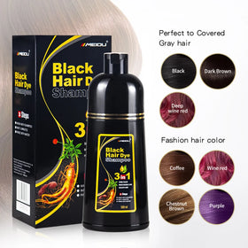 Herbal Hair Dye Shampoo for Gray Hair