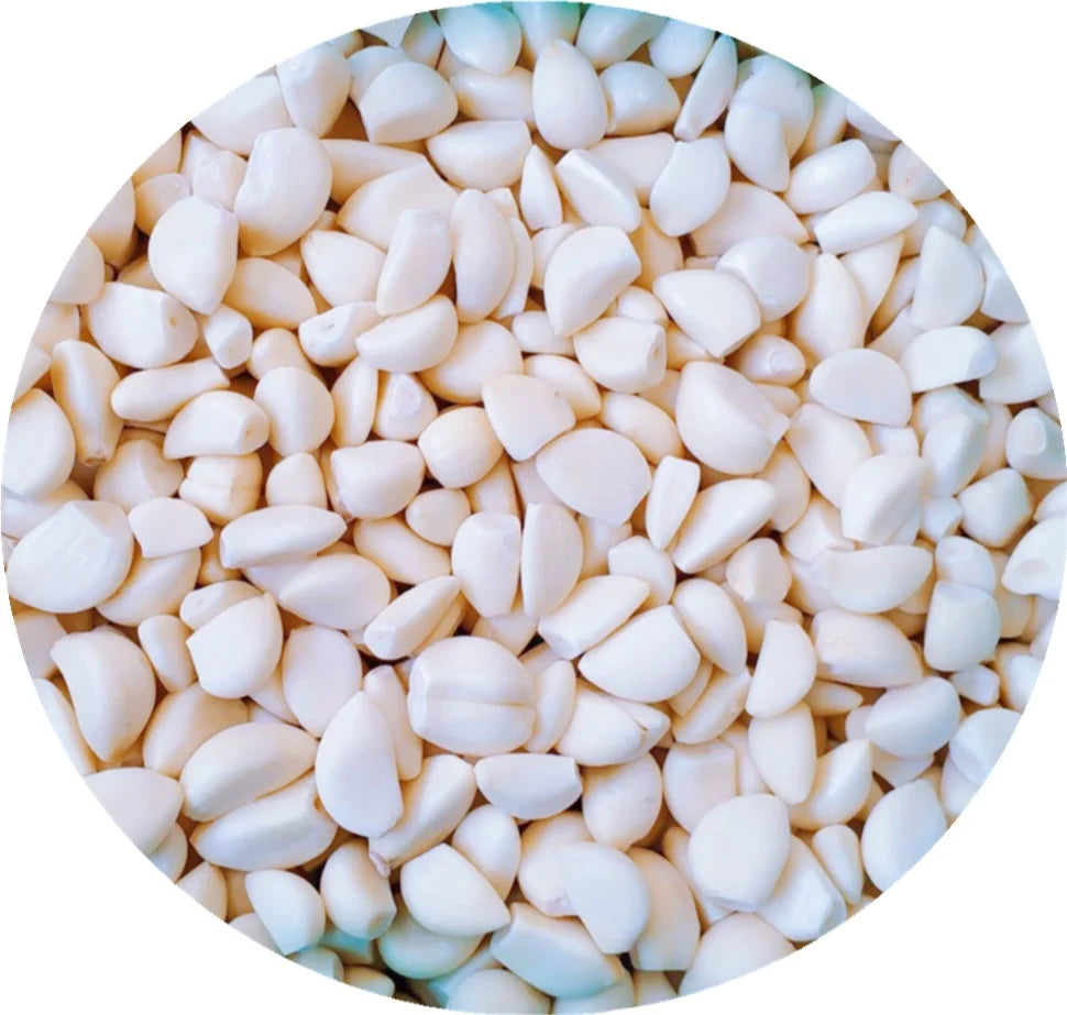 Frozen Peeled Garlic 2025 New Crop Bulk Package and Retail Package