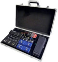 Luxury Portable Effects FX Pedal Board Flight Carry Case Aluminum