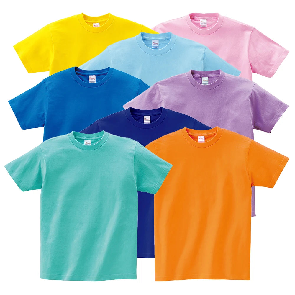 AI-MICH Custom Cotton Cheap Price T-Shirts Logo Heat Press Embroidery Screen Printing High Quality Unisex T Shirt