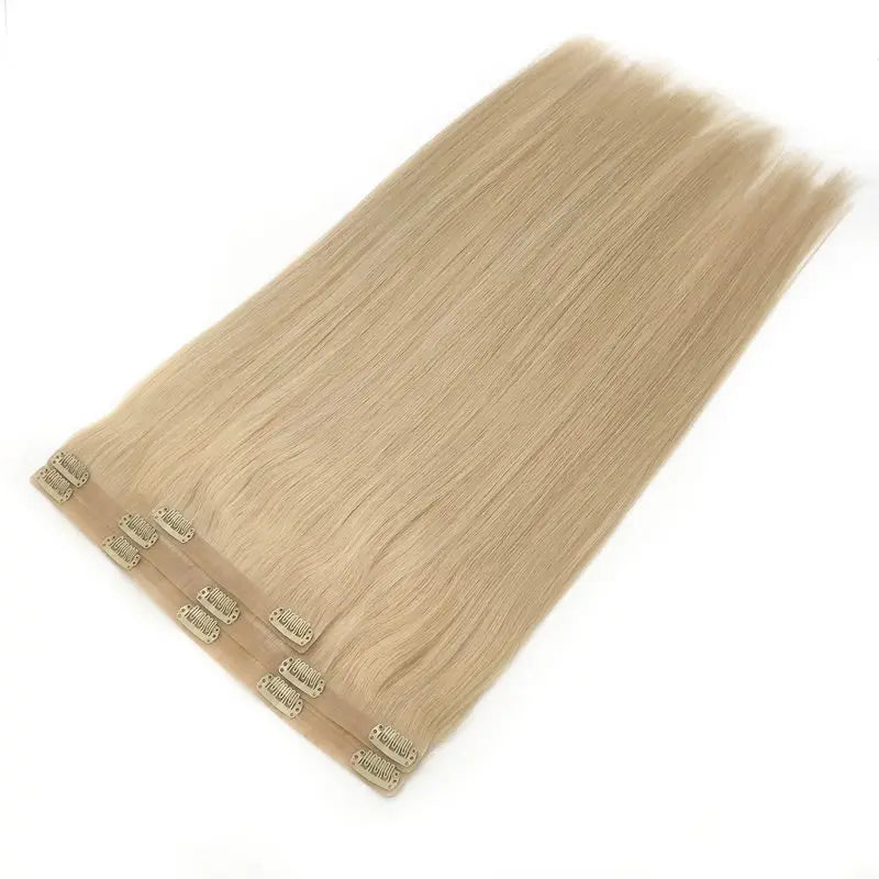 Popular Easy Wearing Seamless Clip in Hair Extension Cuticle Remy Human Hair