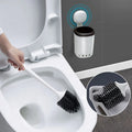 No Mess Toilet Brush Set Durable and Easy to Hang for Bathroom Hygiene