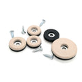 Furniture Slider With Screw 38mm Furniture Sliders HDPE Floor Protectors for Chairs Plastic Glide Furniture Slider