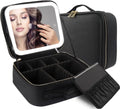 Portable  Bestseller Makeup Bag with Led Light and Mirror Waterproof Makeup Travel Bag Makeup Bag with Led