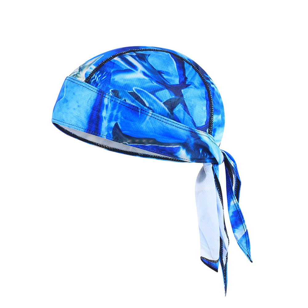 Quick Dry Bonnets and Durags Cycling Turban Hat  Head Wrap Durag Turban Hats for Men and Women