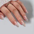 BTARTBOX French Tip Press on Nails Wholesale Medium Almond French Style Artificial Fingernails Luxury 3D False Fake Nails Set
