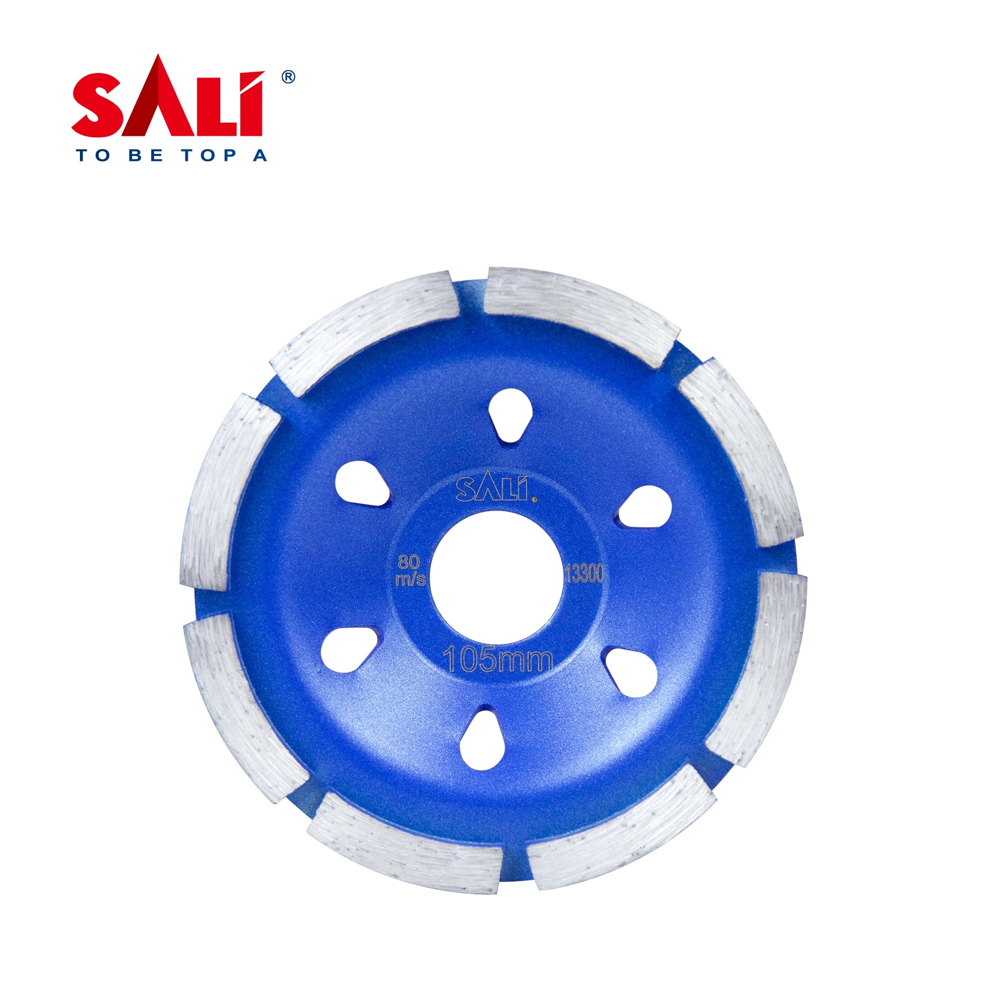 High Performance 4-Inch Single Row Tube Marble Grinding Disc Concrete Diamond Cup Wheel OEM Customizable Abrasive Disc
