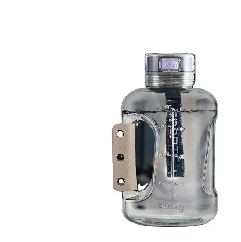 1.5L Portable Hydrogen Rich Sports Water Bottle BPA-Free USB Powered Molecular Hydrogen Water Generator for Outdoor Use