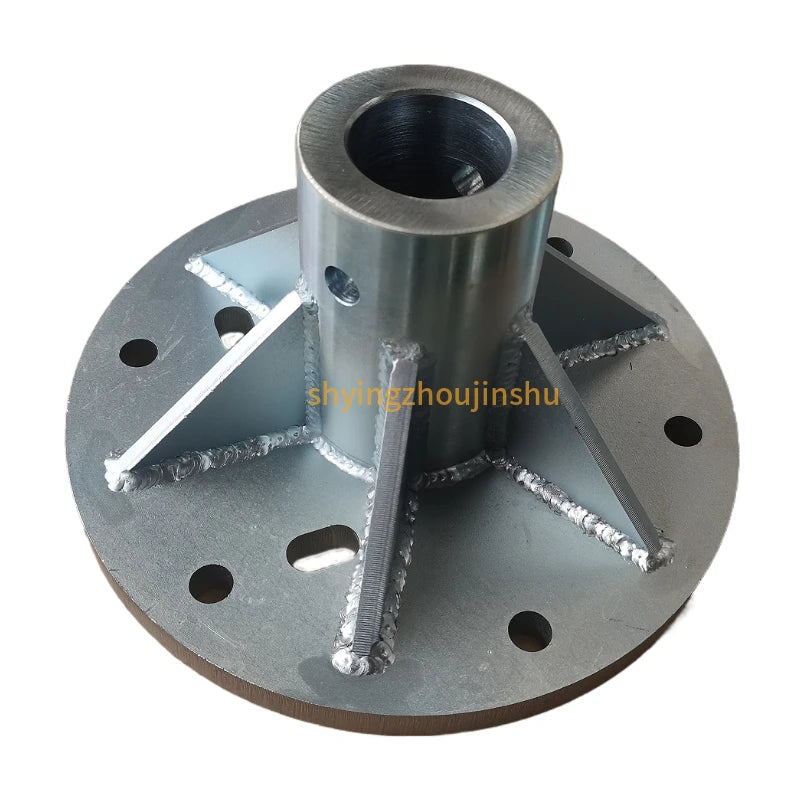 Zinc Plating Carbon Steel Metal Base Sheet Metal Fabrication Mounting Parts Laser Cutting Bending Welding