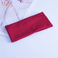 9CM Elastic Ladies Suit Combination Bangs Wide Side Yoga Elastic Hairbands Sports Knot Headbands for Women
