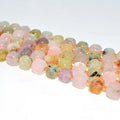 Factory Wholesale Price 100% Natural 8*8mm Faceted Super Seven Loose Gemstone Beads