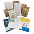 China Manufacturer Disposable Custom Delivery Flat Bottom Bread Food Bags Plastic Kraft Preservation Bag Packaging Fast Food Bag