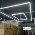 Hot Sale High Effective 2 Square Ceiling Working Garage Lights Seamless Connection Car Washing Detailing Light